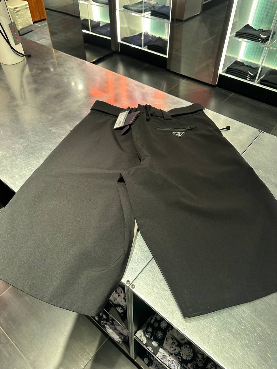 Technical Fabric Bermuda Shorts