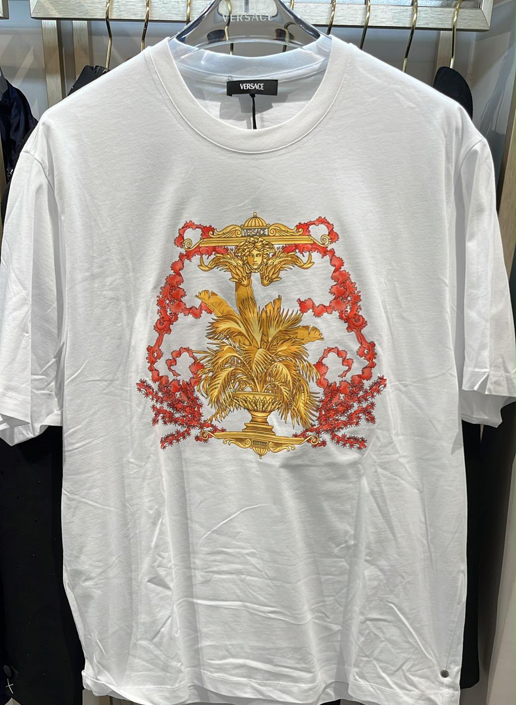 Medusa Tropical Print T-Shirt