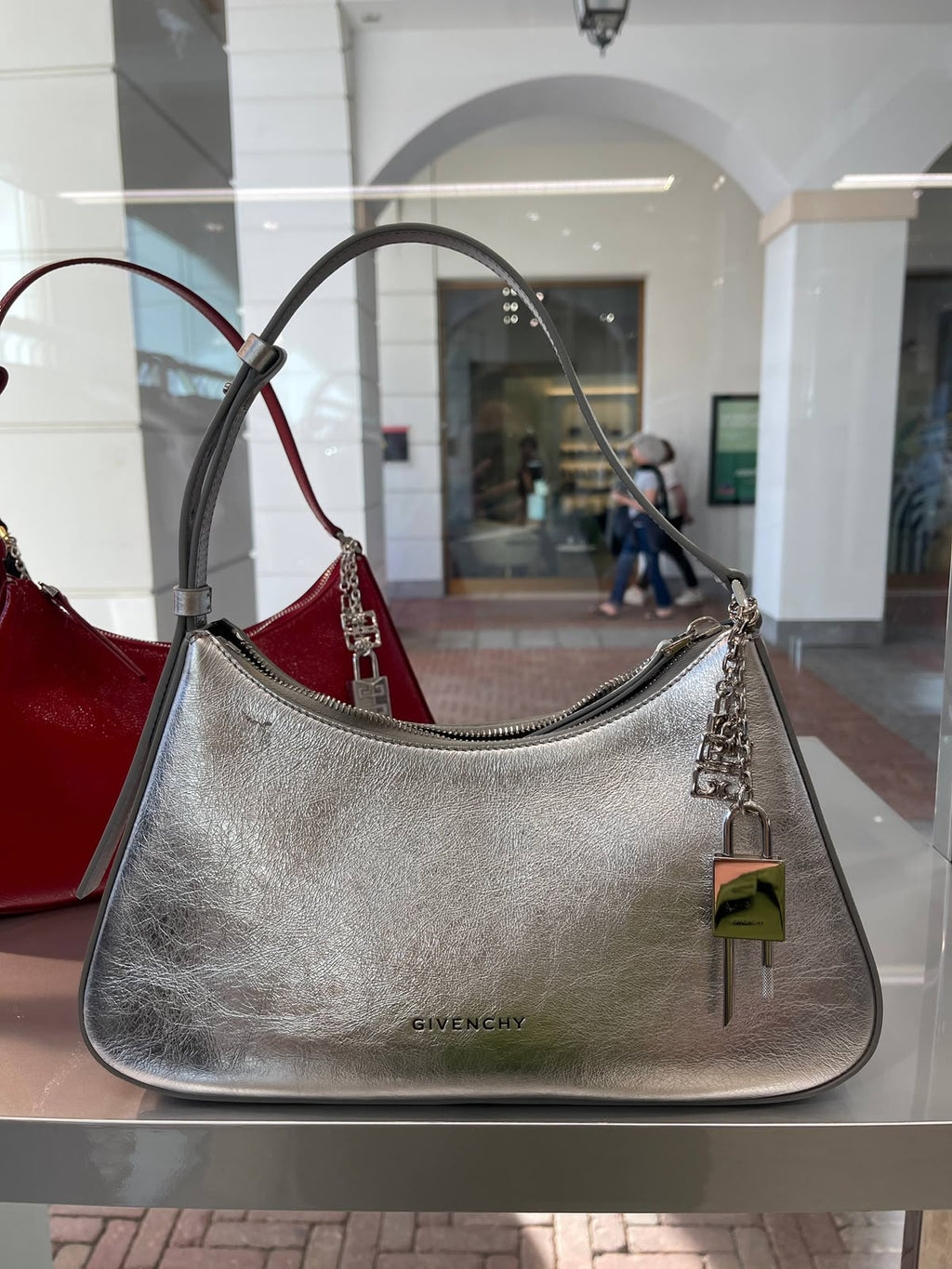 Moon Cut Out Small Shoulder Bag