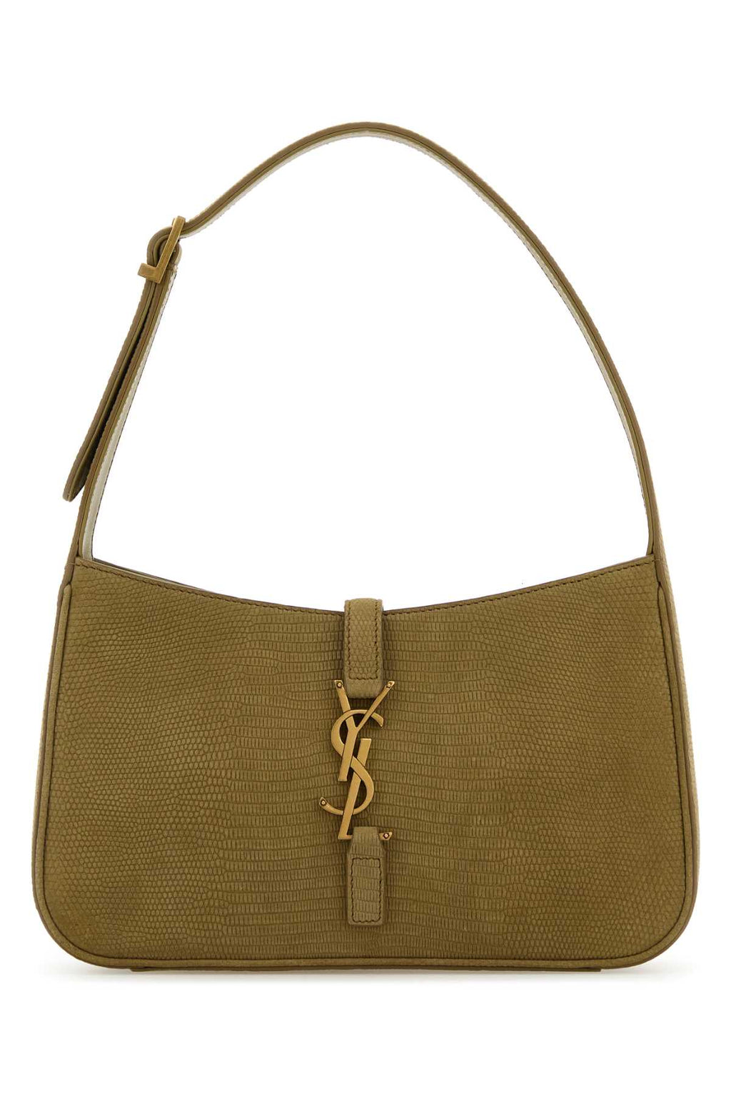 SAINT LAURENT YSL BO MNG LE 5A7 For Women Exterior: 100% Suede Finishing: Antiqued golden metal