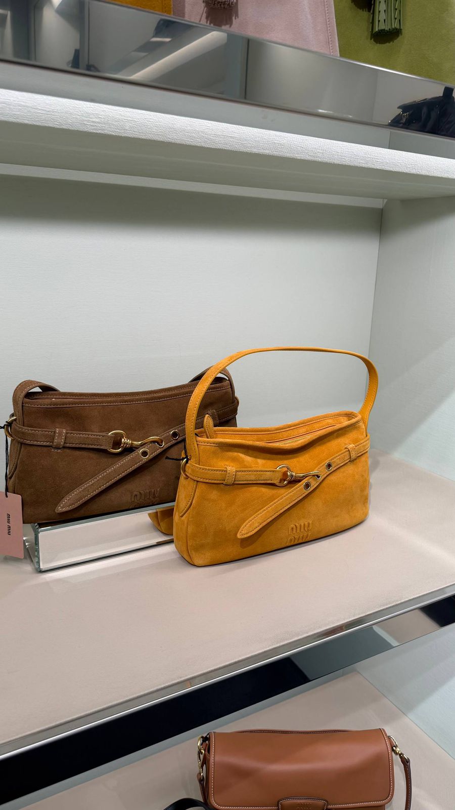 Suede Shoulder Bag