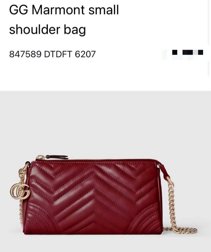 GG Marmont small shoulder bag