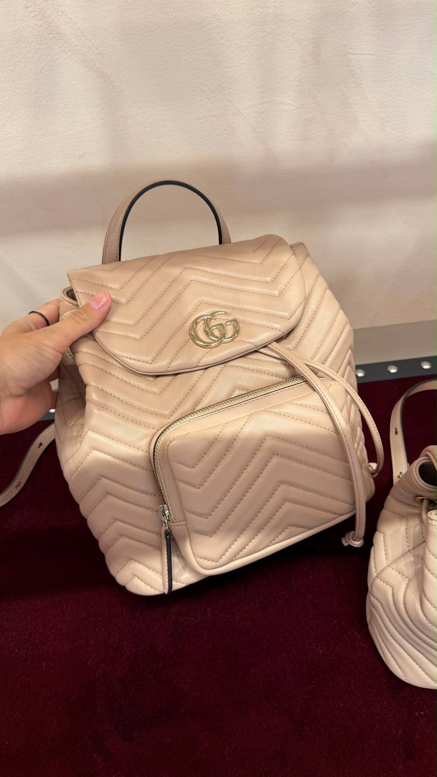 GG Marmont Small Backpack