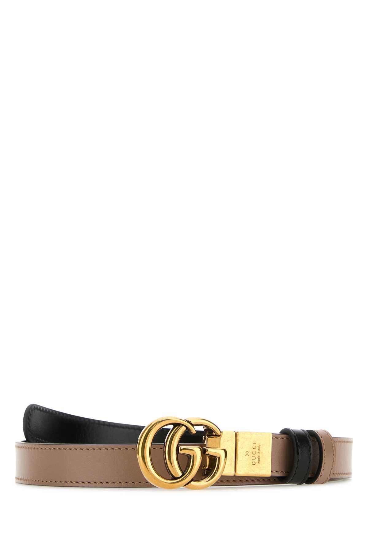 GUCCI WBELT REV20 PLUTON CALF/PLUTON For Women 