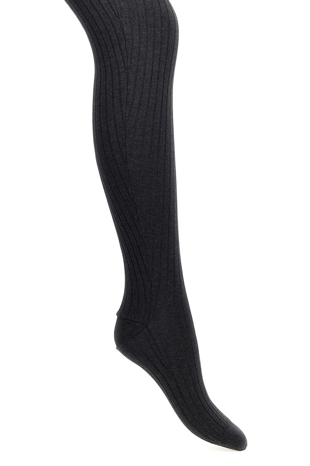 PRADA Ribbed tights For Women 85% cotton 12% polyamide 3% elastane