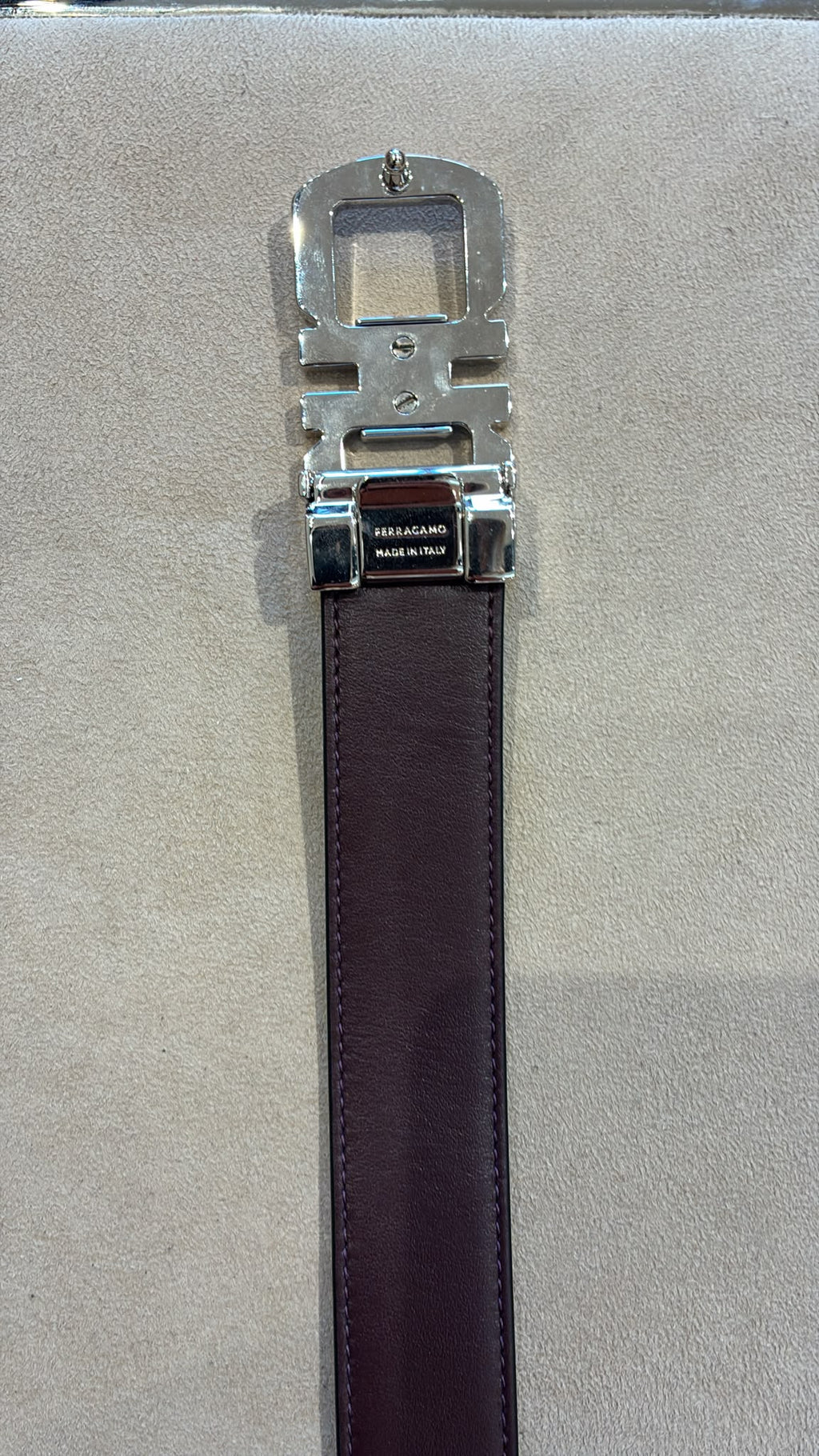 Ferragamo Gancini Reversible Belt