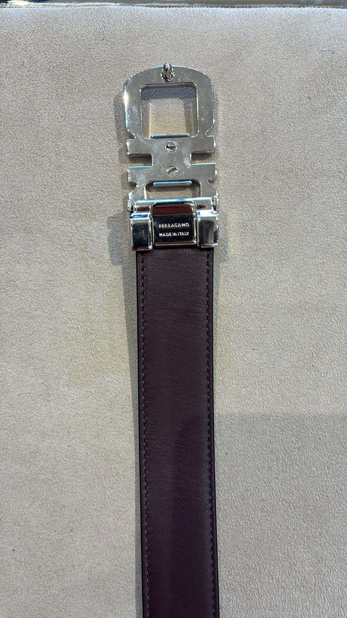 Ferragamo Gancini Reversible Belt