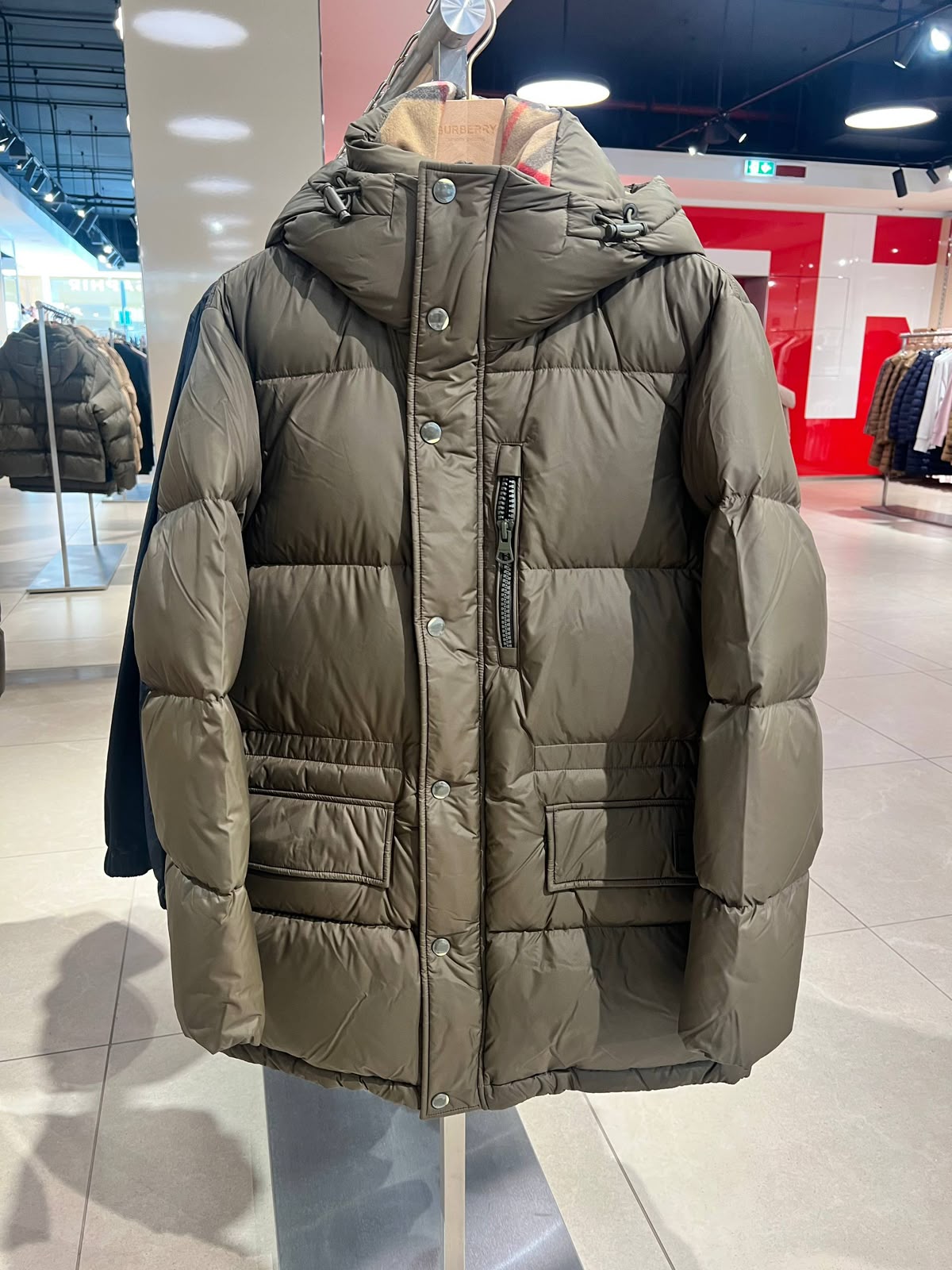 Detachable Hood Down-Filled Puffer Jacket