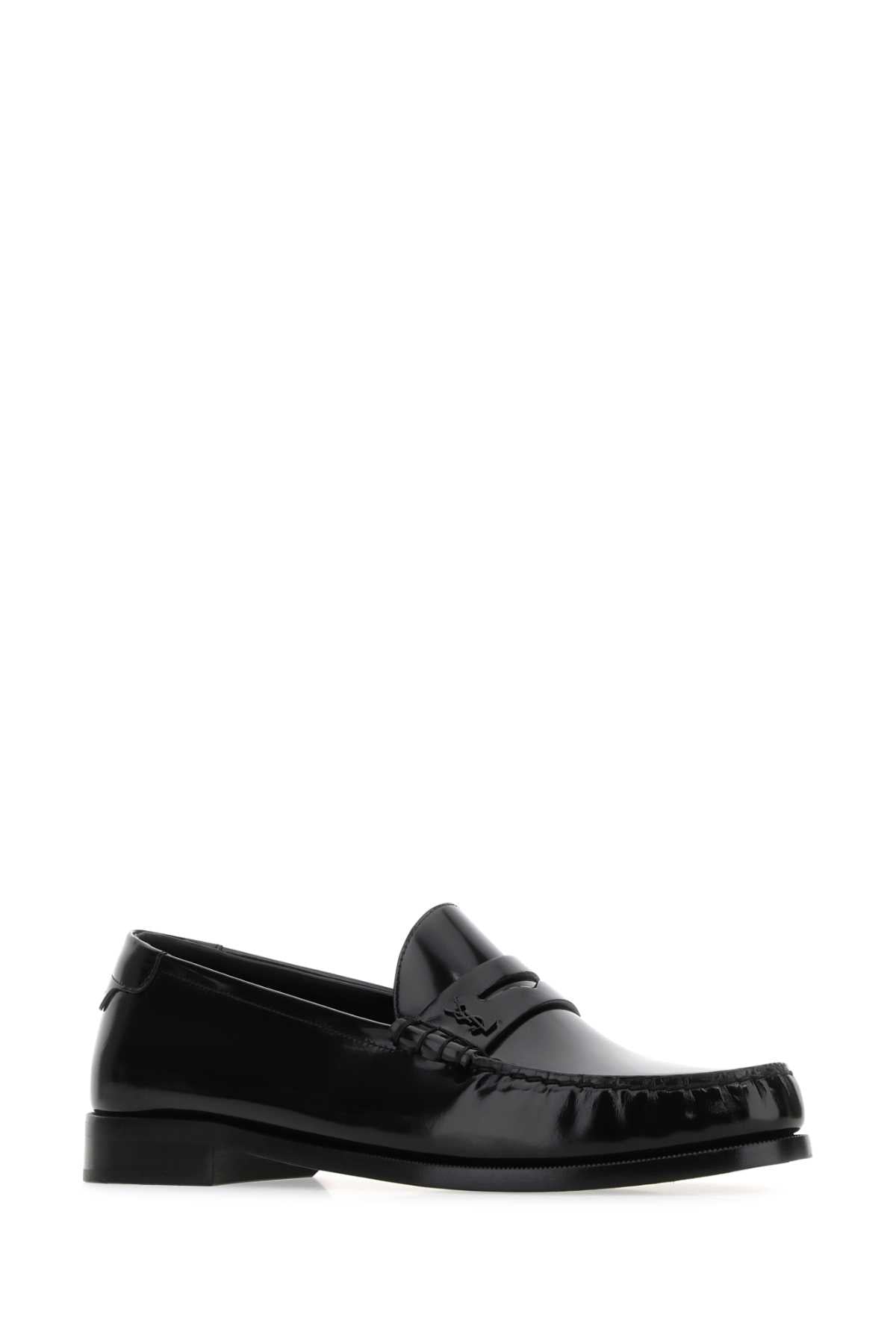 SAINT LAURENT MOCASSINI For Men Exterior: 100% Leather Interior: 100% Leather Sole: Leather