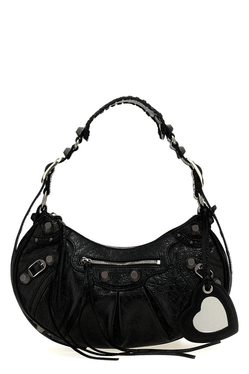 BALENCIAGA 'Le Cagole S' shoulder bag For Women 100% lamb leather (Ovis Aries)