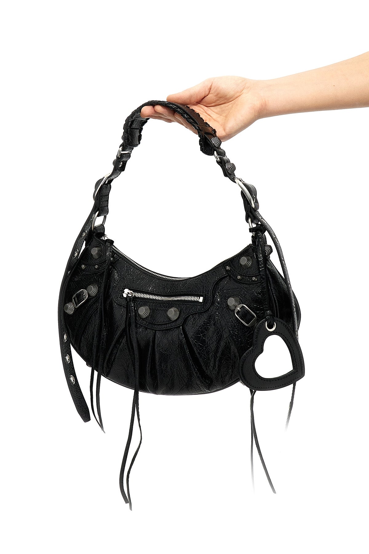 BALENCIAGA 'Le Cagole S' shoulder bag For Women 100% lamb leather (Ovis Aries)