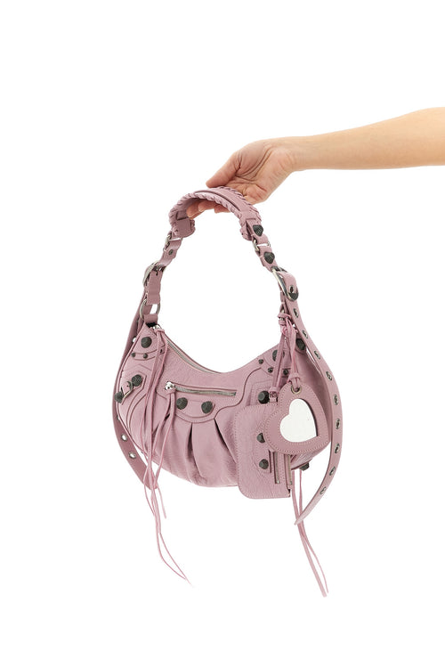 BALENCIAGA 'Le Cagole S' shoulder bag For Women 100% lamb leather (Ovis Aries)