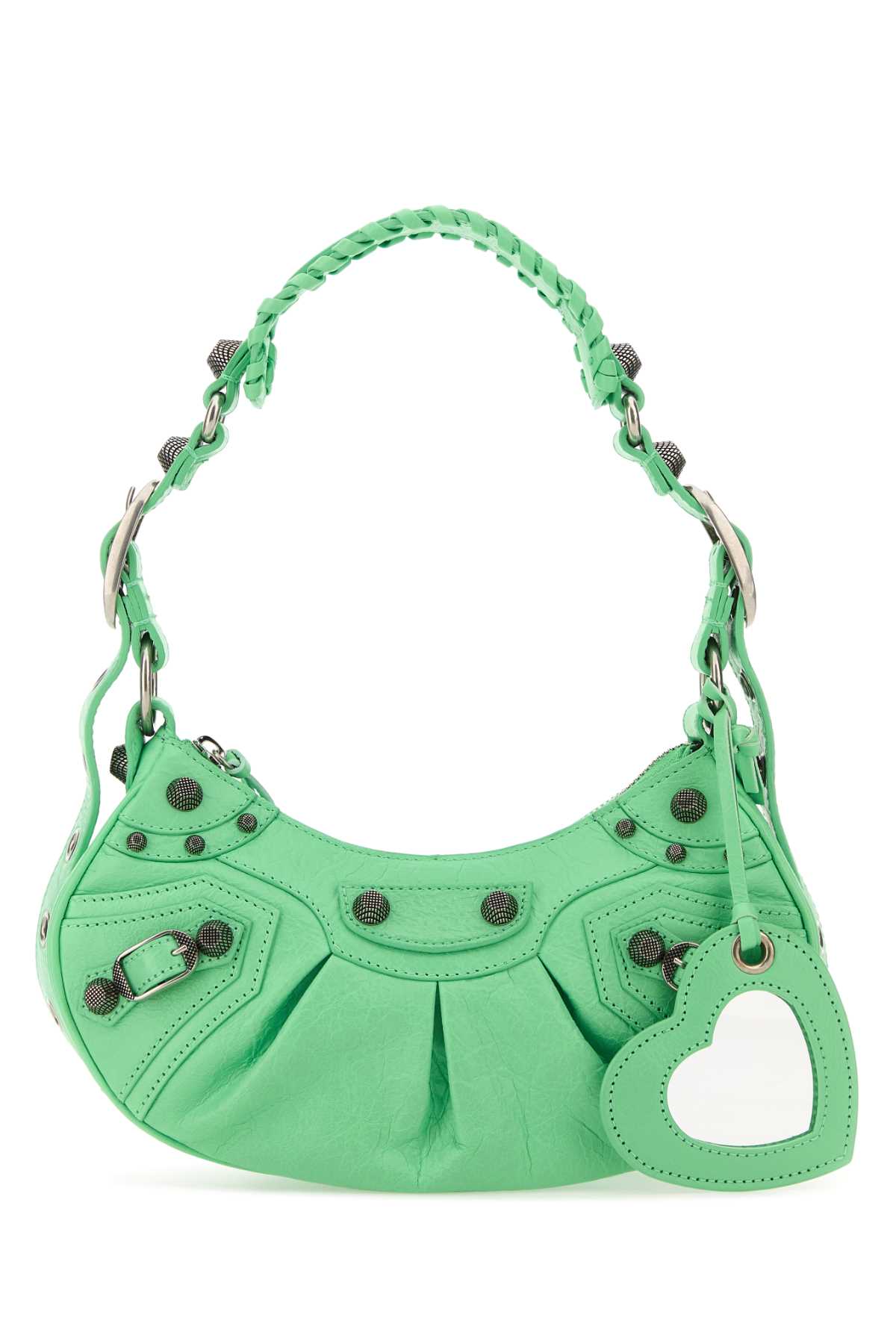 BALENCIAGA BORSA For Women Exterior: 100% Lamb Lining: 100% Fabric Finishing: Antiqued silver metal