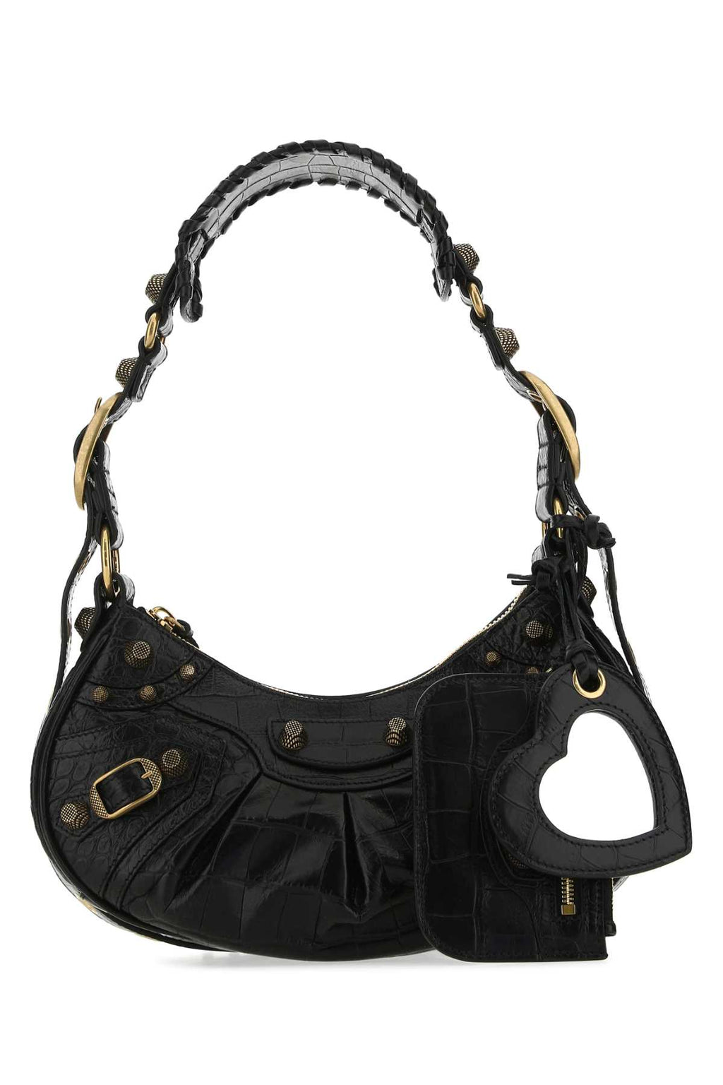 BALENCIAGA BORSA A MANO For Women Exterior: 100% Calf Lining: 100% Fabric Finishing: Antiqued golden metal