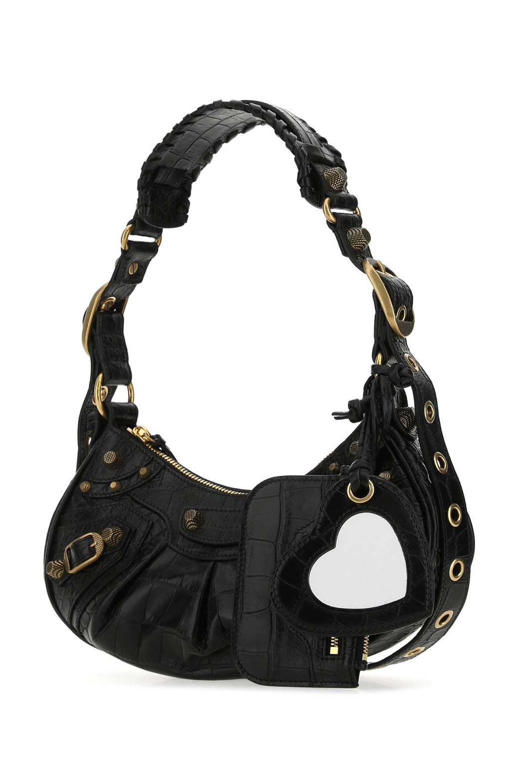 BALENCIAGA BORSA A MANO For Women Exterior: 100% Calf Lining: 100% Fabric Finishing: Antiqued golden metal