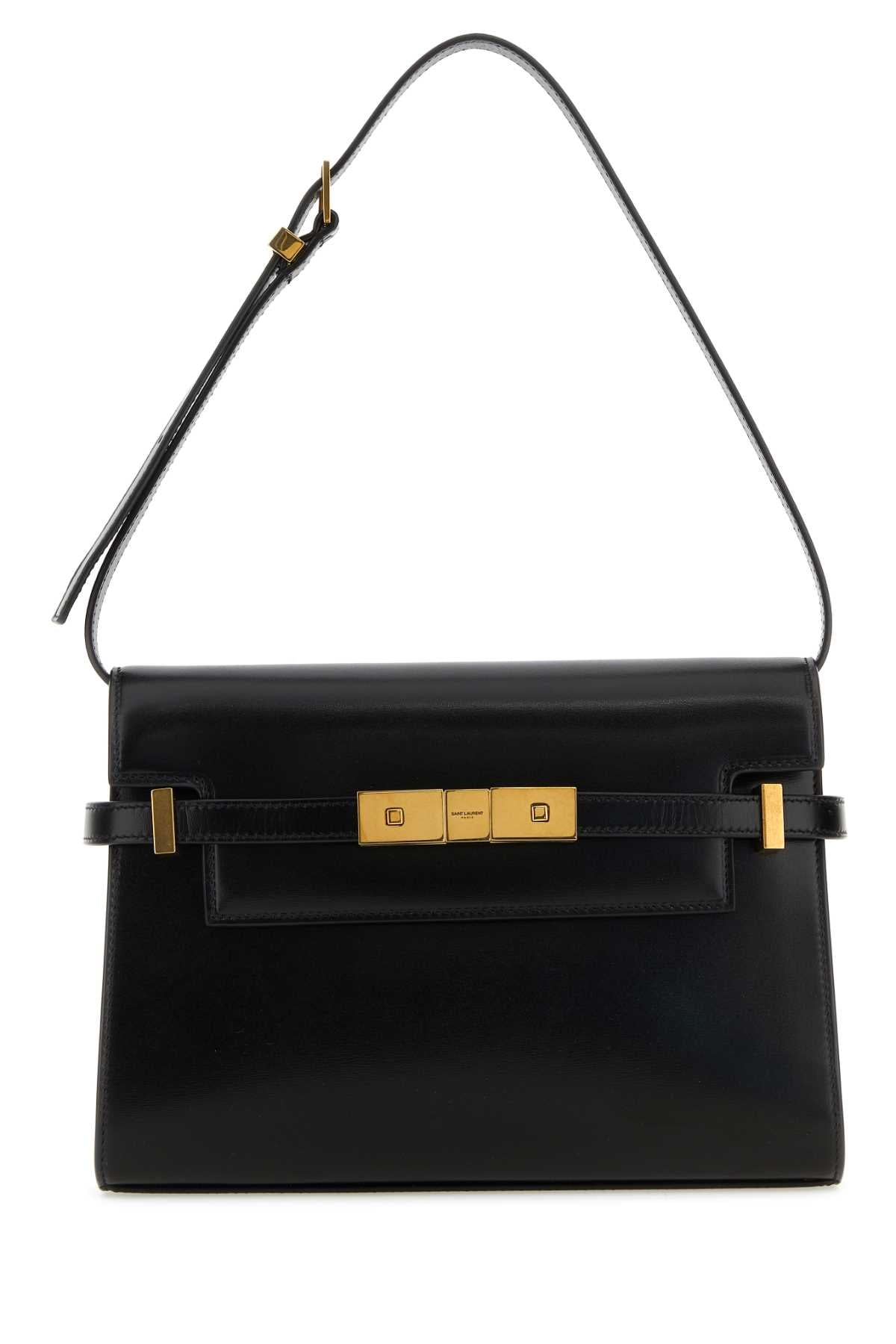 SAINT LAURENT BORSA For Women Exterior: 100% Leather Lining: 100% Leather Finishing: Antiqued golden metal