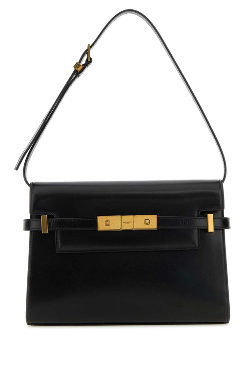 SAINT LAURENT BORSA For Women Exterior: 100% Leather Lining: 100% Leather Finishing: Antiqued golden metal