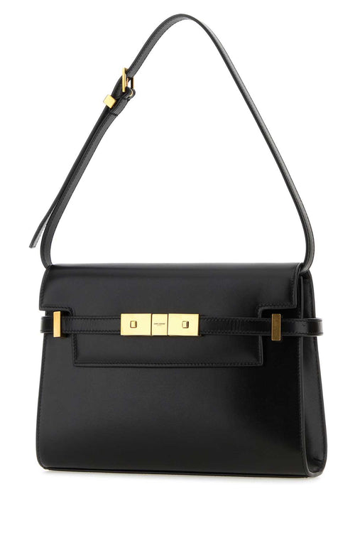 SAINT LAURENT BORSA For Women Exterior: 100% Leather Lining: 100% Leather Finishing: Antiqued golden metal