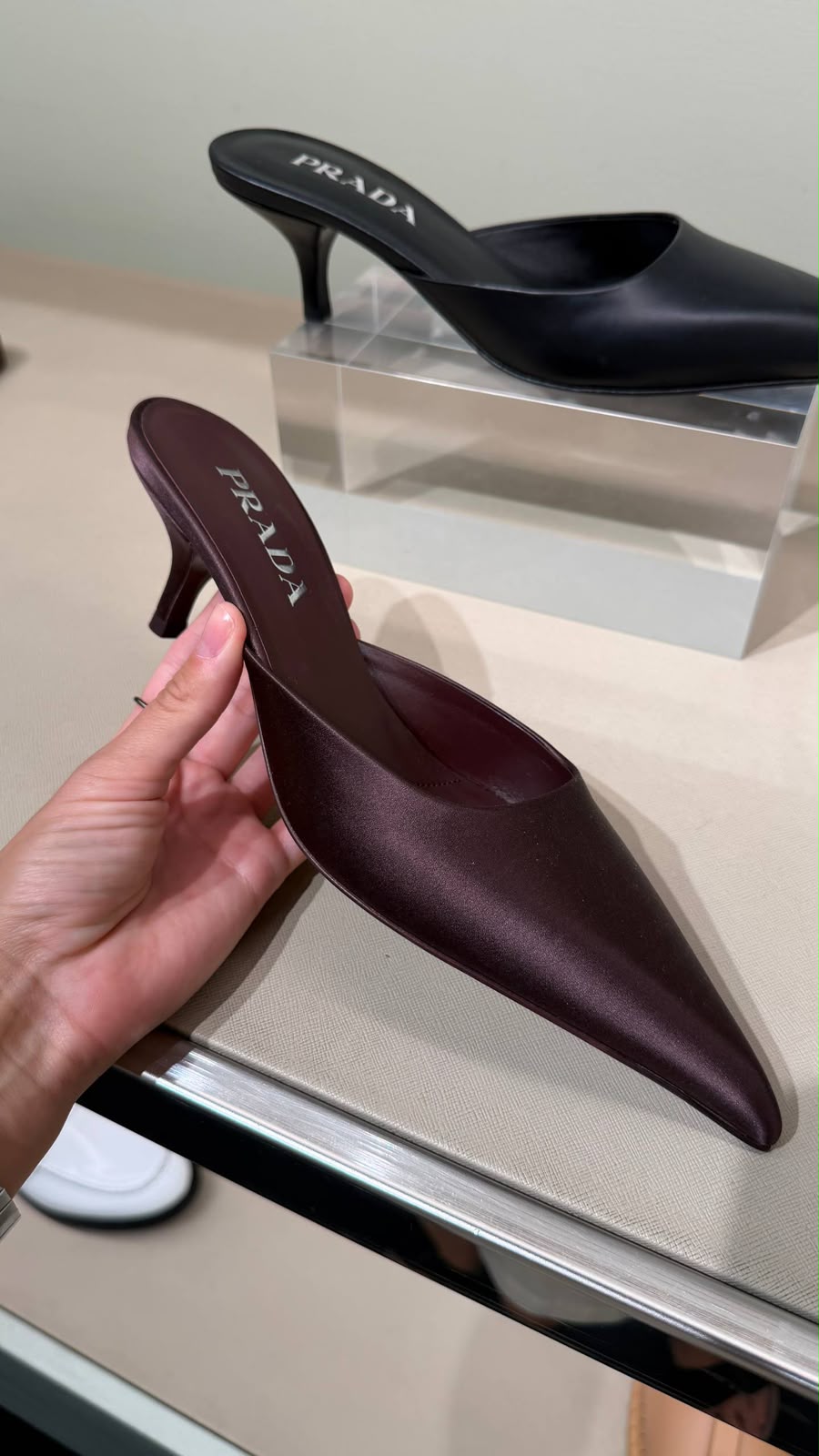 Satin Mules