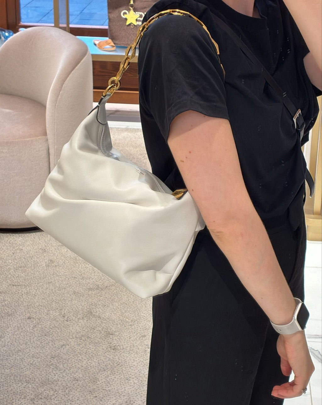 Diana Suede Hobo Bag
