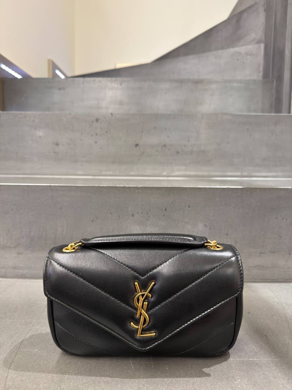 Loulou Toy Bag in Quilted Leather