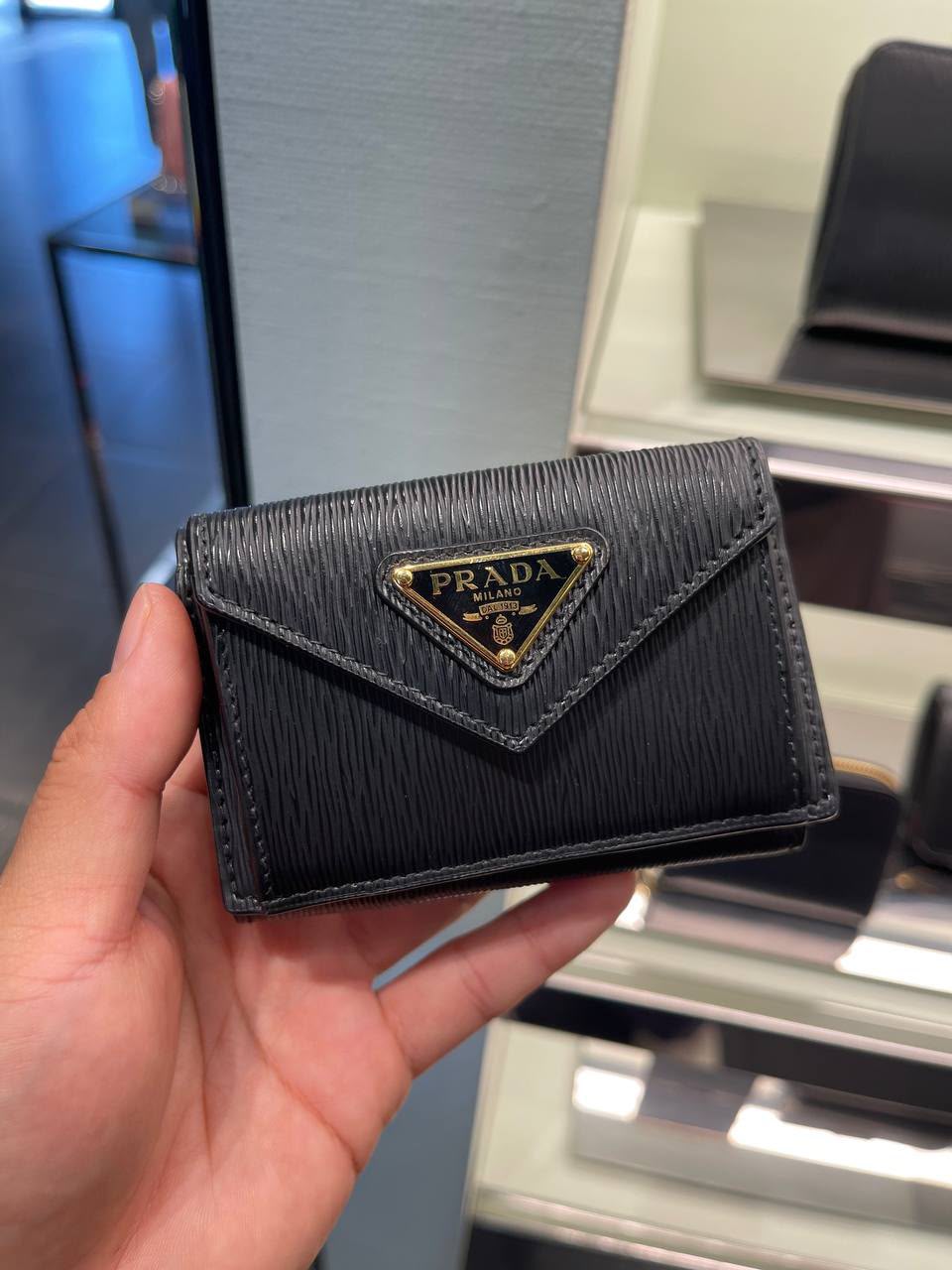Small Saffiano Leather Wallet