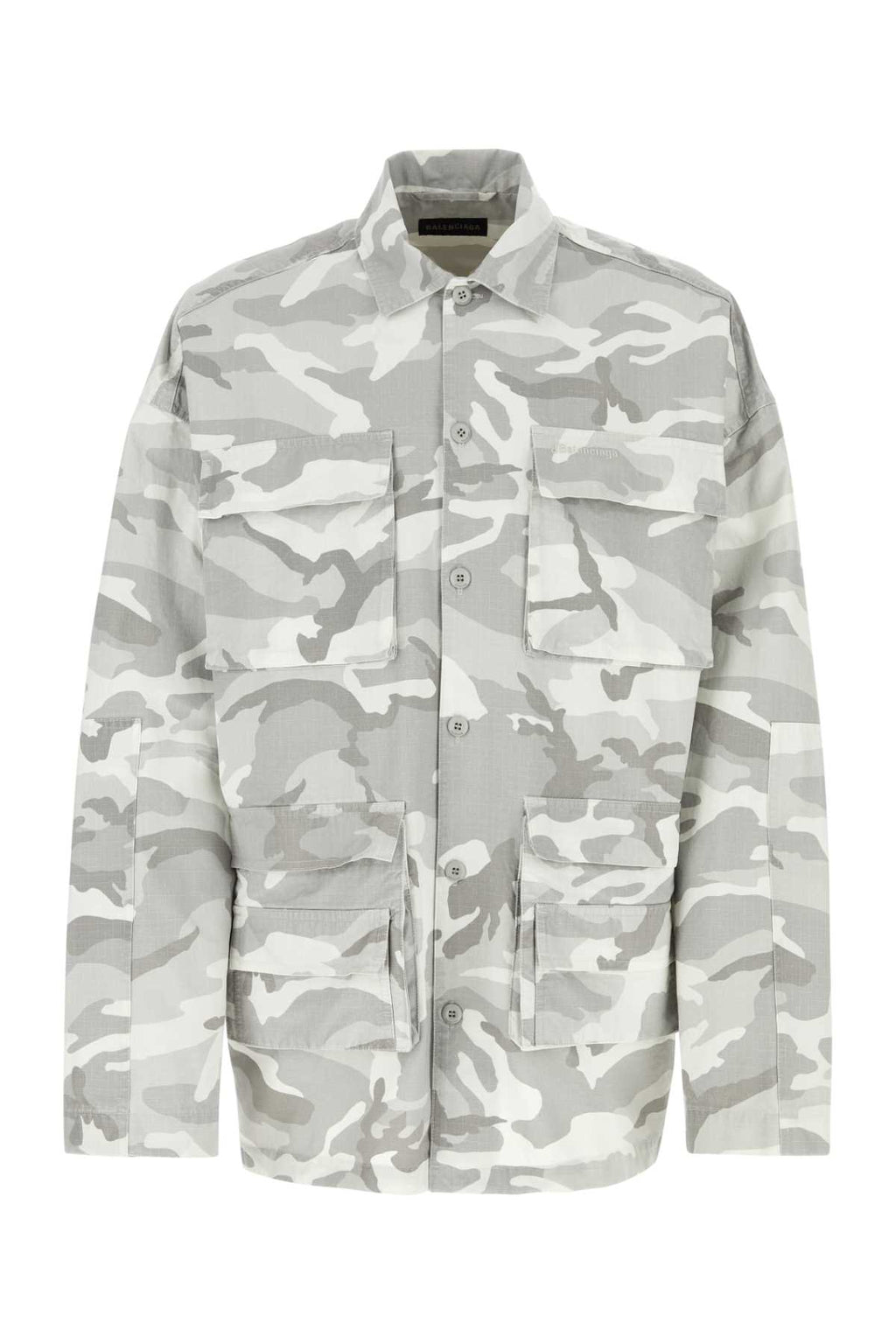 BALENCIAGA CARGO SHIRT For Men Exterior: 100% Cotton