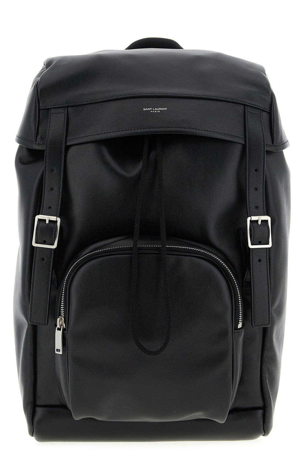 SAINT LAURENT Leather backpack For Men 100% calfskin leather (Bos Taurus)