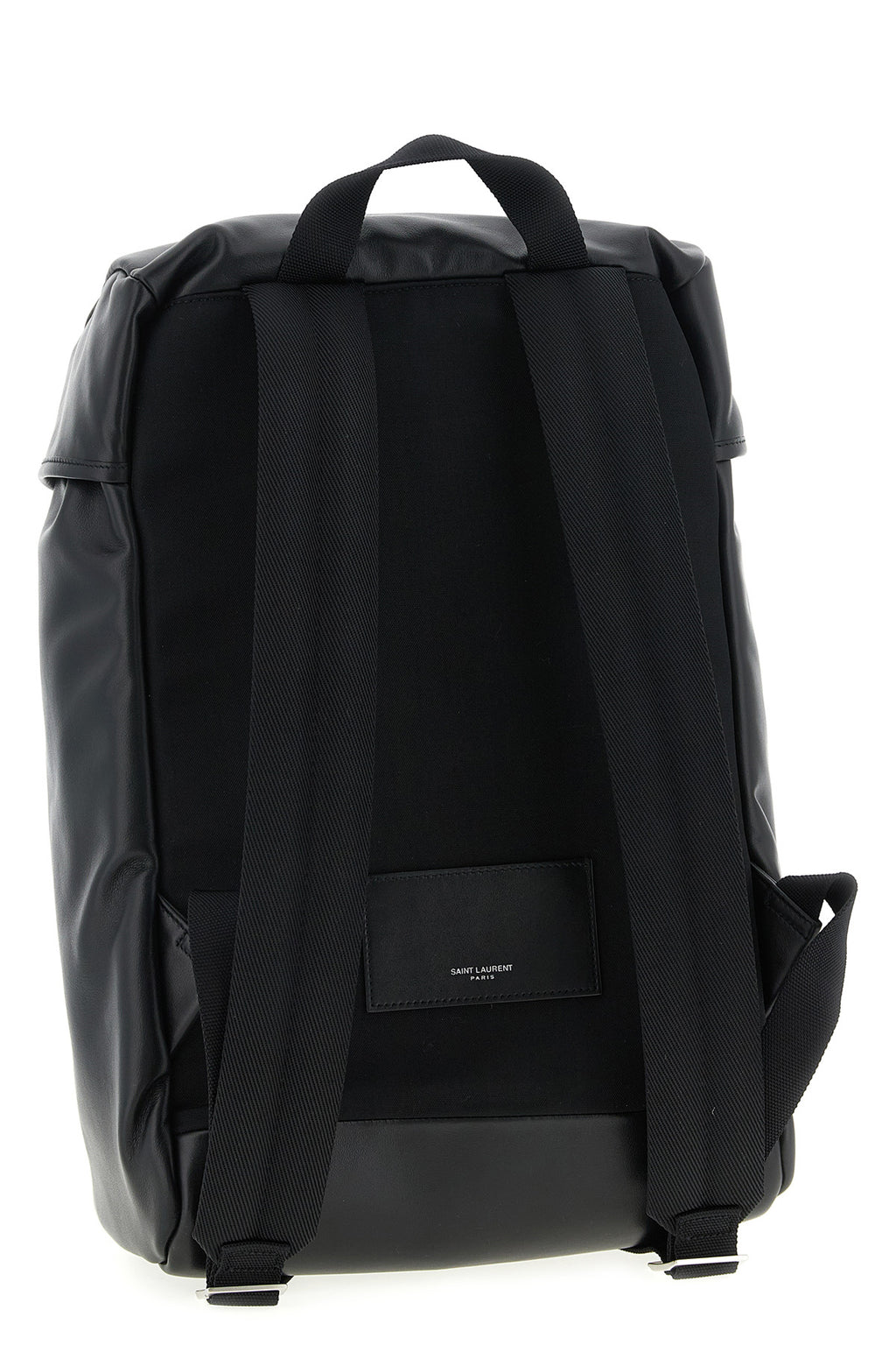 SAINT LAURENT Leather backpack For Men 100% calfskin leather (Bos Taurus)