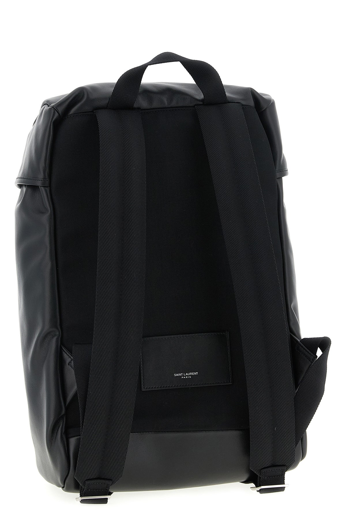 SAINT LAURENT Leather backpack For Men 100% calfskin leather (Bos Taurus)