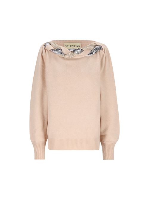 Maglia realizzata in misto lana