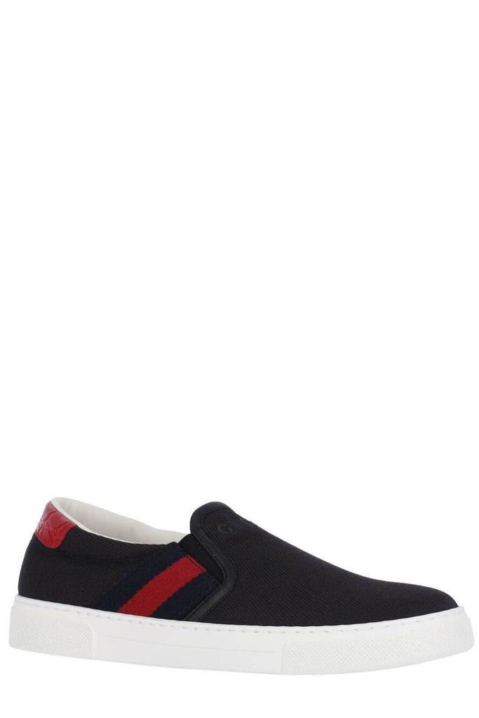 Web Stripe Slip-On Sneakers