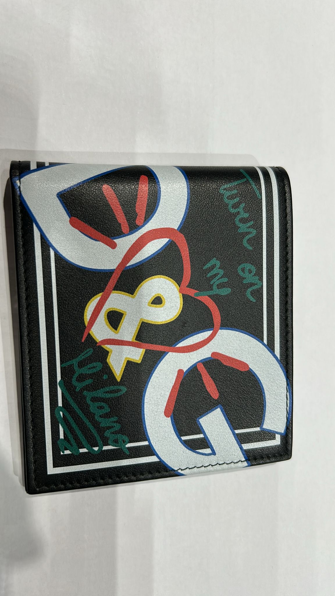 Sacred Heart Appliqué Clutch