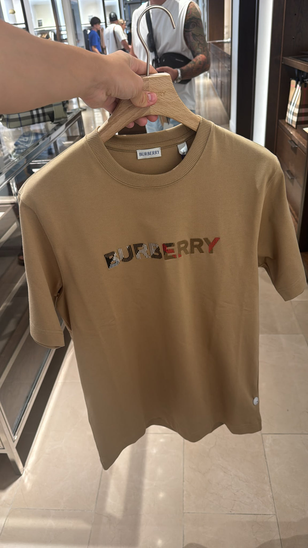 Appliqué Logo Cotton T-shirt