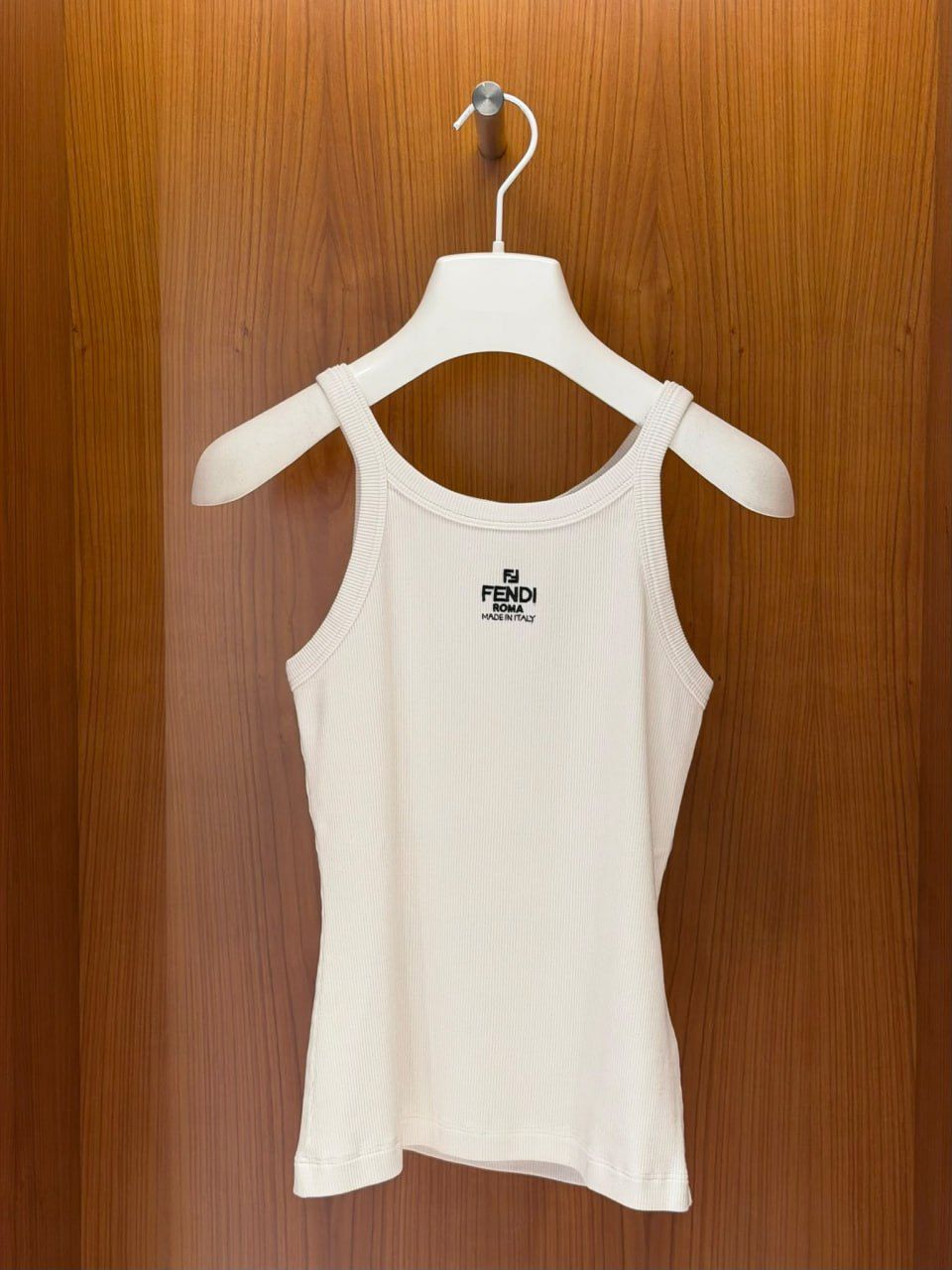 Ribbed Cotton Tank Top