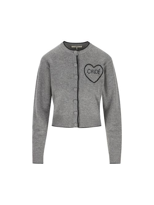 Cardigan realizzato in lana e cashmere