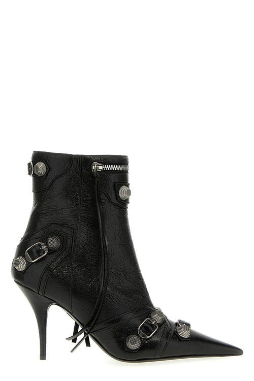 BALENCIAGA 'Cagole' ankle boots For Women 100% lamb leather