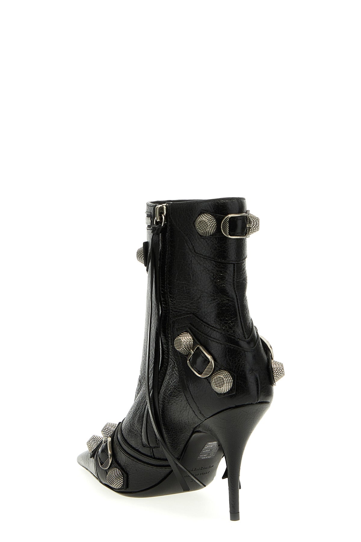 BALENCIAGA 'Cagole' ankle boots For Women 100% lamb leather
