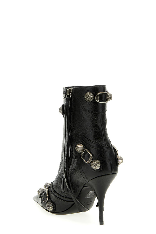 BALENCIAGA 'Cagole' ankle boots For Women 100% lamb leather