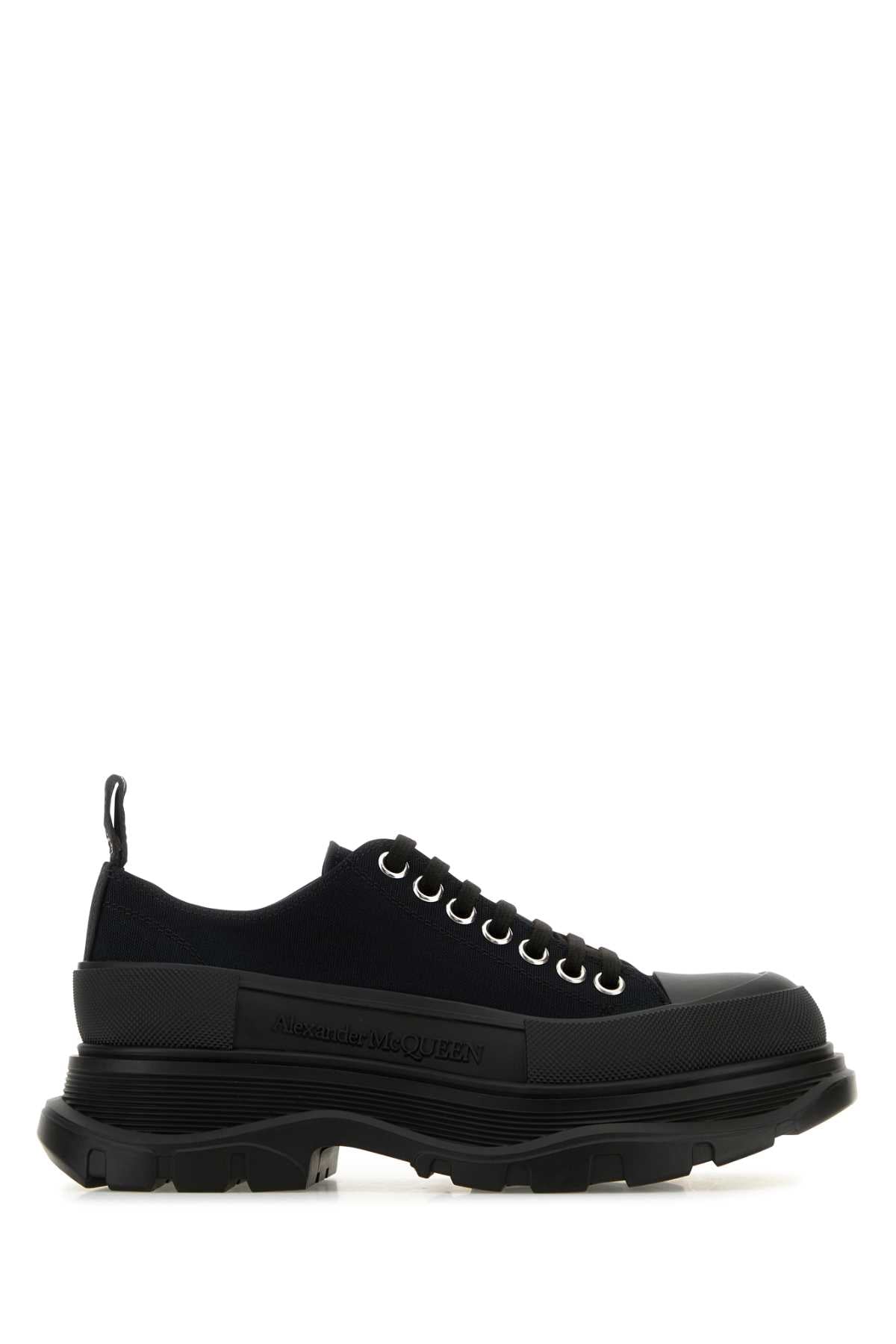 ALEXANDER MCQUEEN SHOE TREAD.FA.S.RUB. For Women Exterior: 100% Fabric Interior: 100% Leather Sole: Rubber