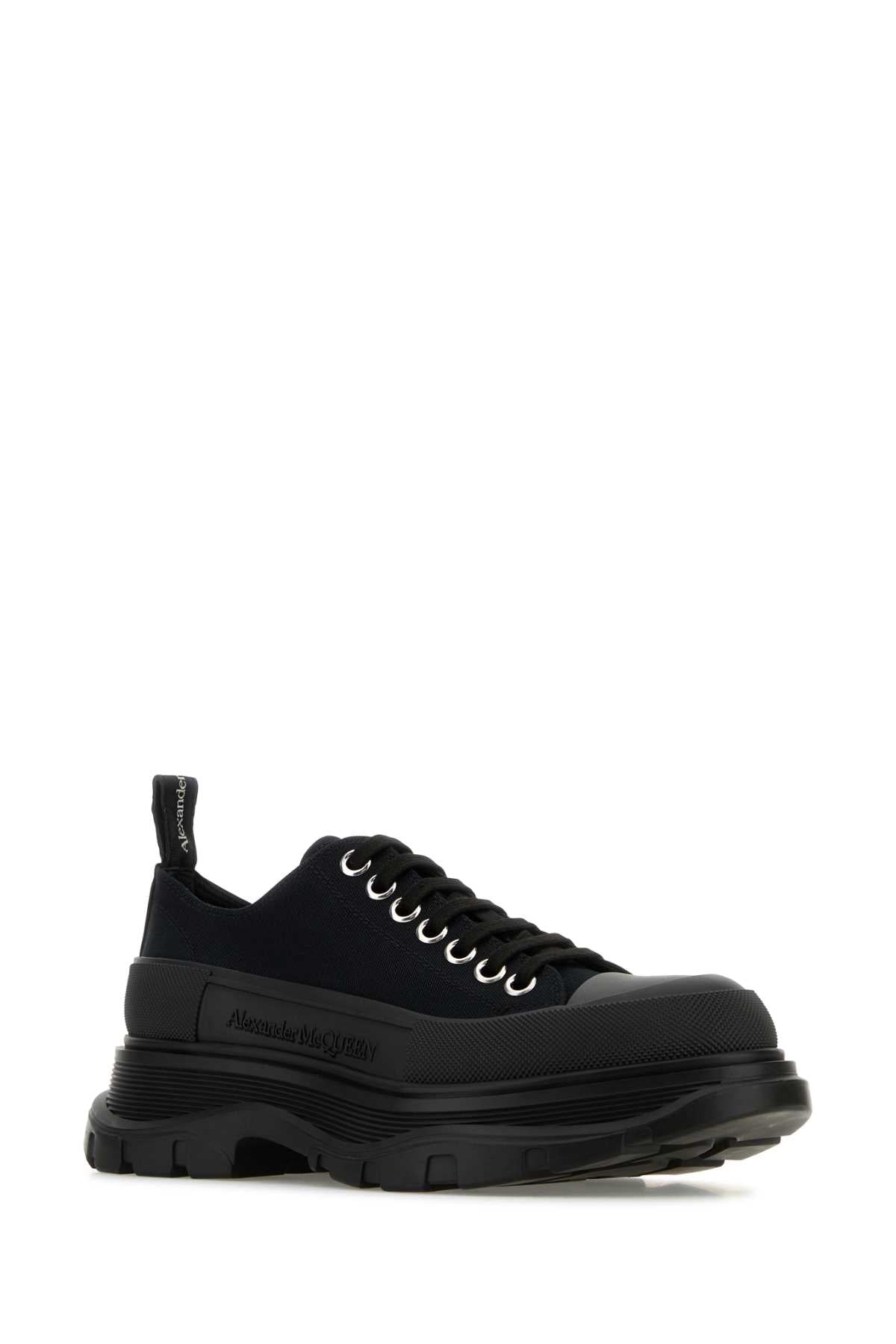 ALEXANDER MCQUEEN SHOE TREAD.FA.S.RUB. For Women Exterior: 100% Fabric Interior: 100% Leather Sole: Rubber