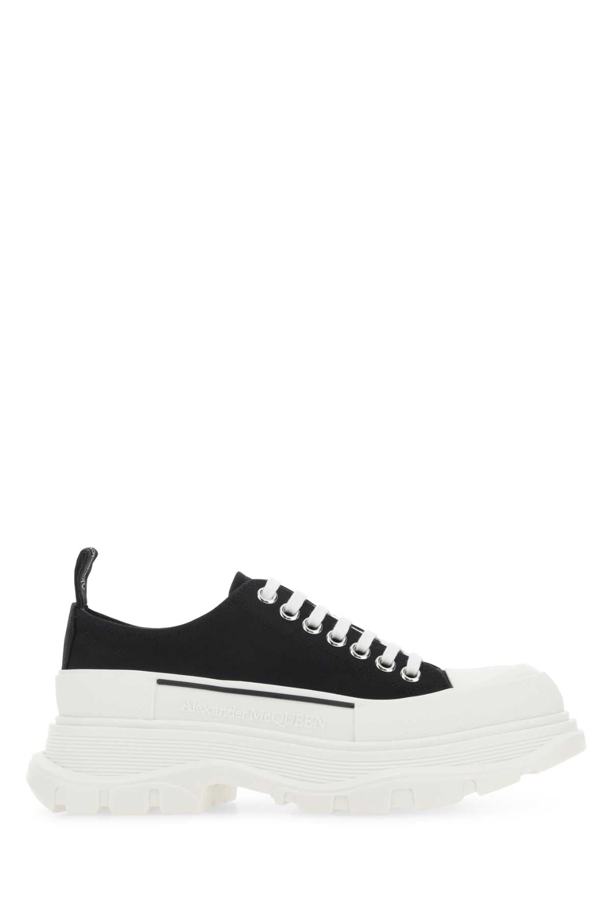 ALEXANDER MCQUEEN SCARPE STRINGATE For Women Exterior: 100% Fabric Interior: 100% Leather Sole: Rubber