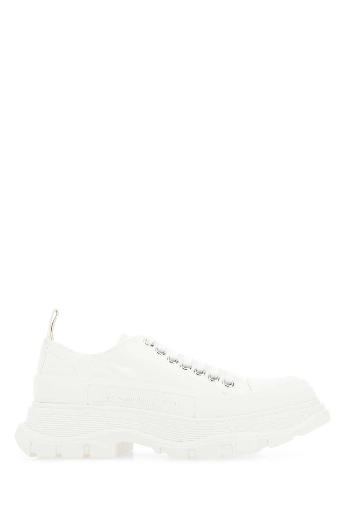 ALEXANDER MCQUEEN SCARPE STRINGATE For Women Exterior: 100% Fabric Interior: 100% Leather Sole: Rubber