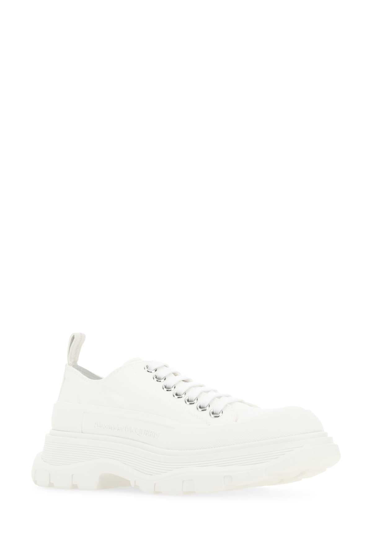 ALEXANDER MCQUEEN SCARPE STRINGATE For Women Exterior: 100% Fabric Interior: 100% Leather Sole: Rubber
