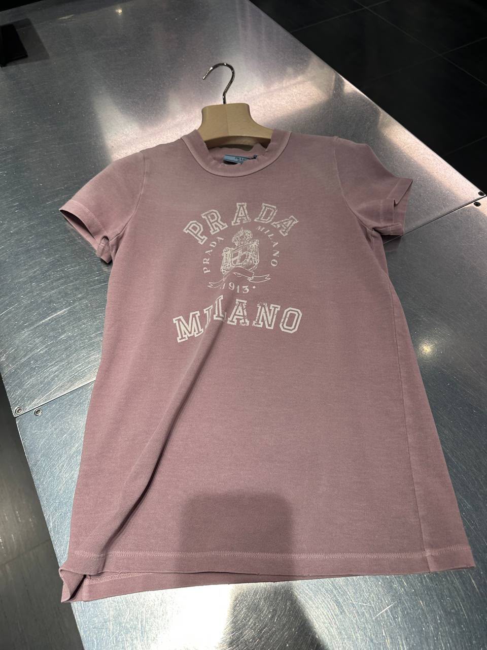Cotton T-shirt with Logo Print