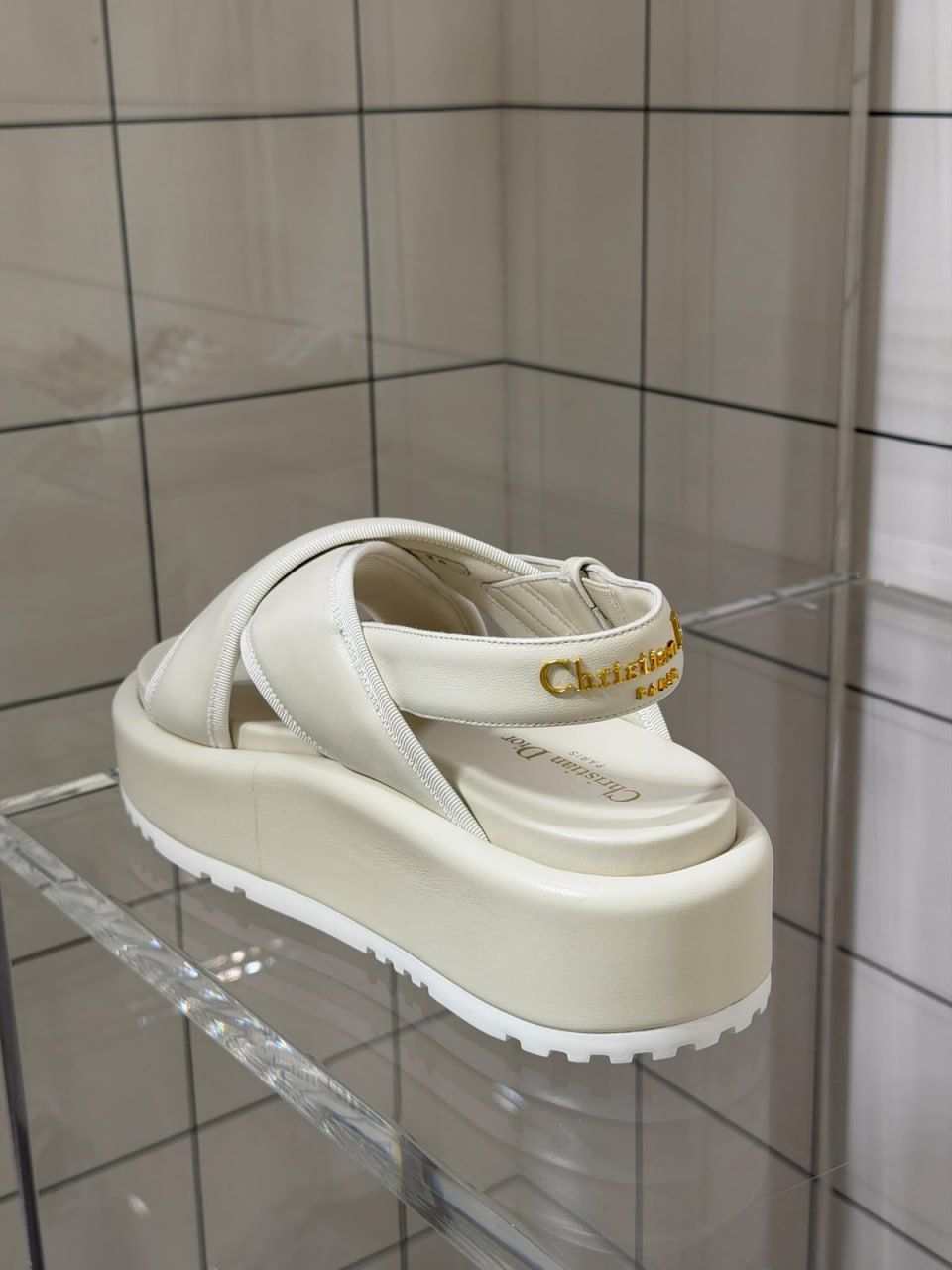 Platform Crisscross Sandals