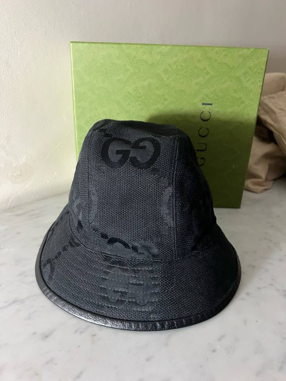 Jumbo GG Canvas Bucket Hat