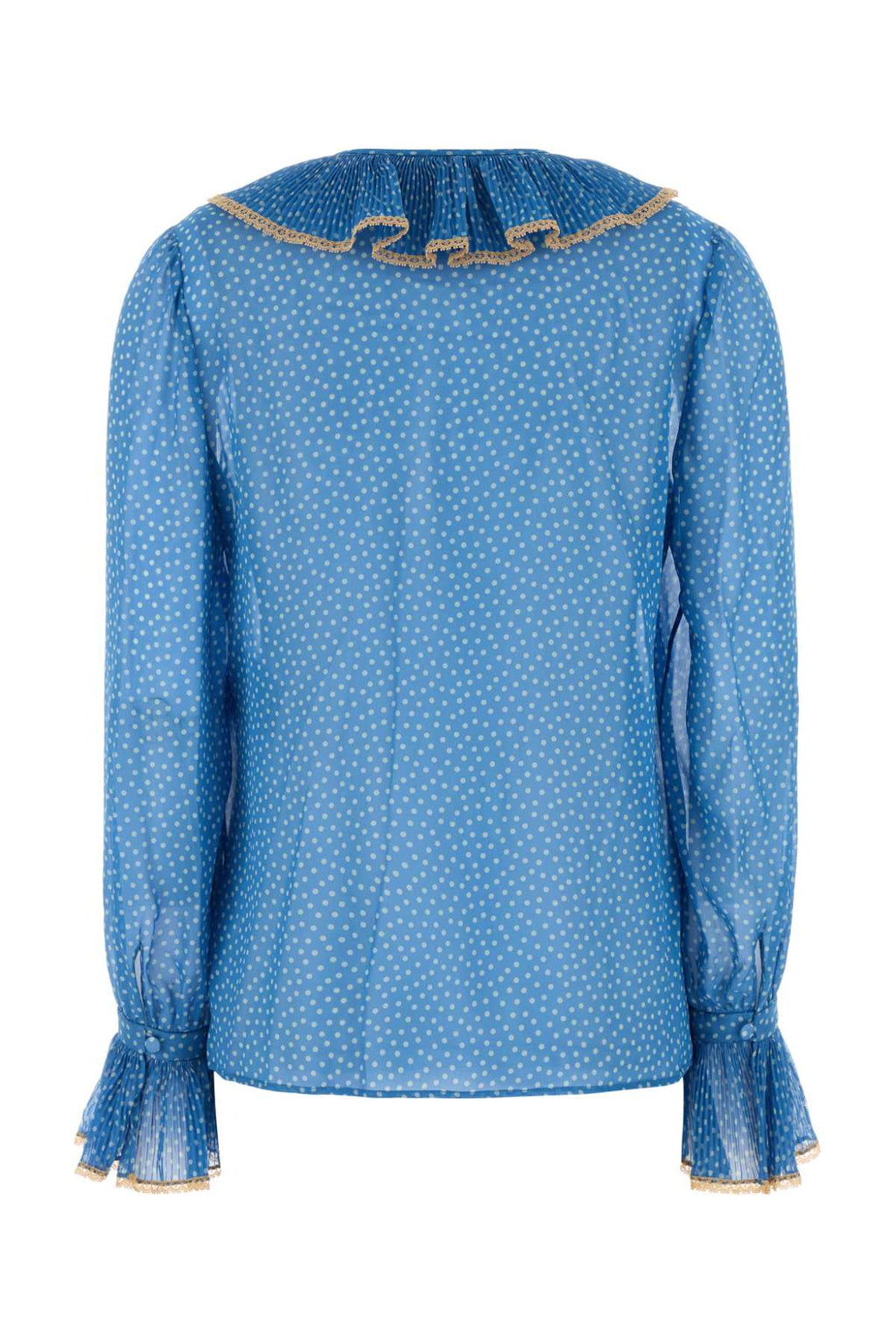VALENTINO GARAVANI SHIRT | PATTERN | LIGHT G For Women Exterior: 100% Silk