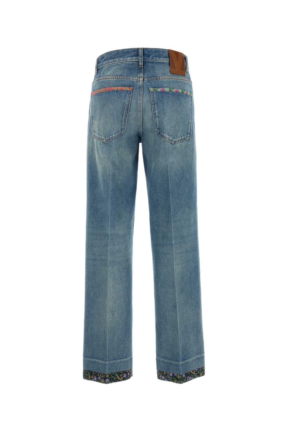 VALENTINO GARAVANI PANTALONE IN DENIM | SOLI For Women Exterior: 100% Cotton