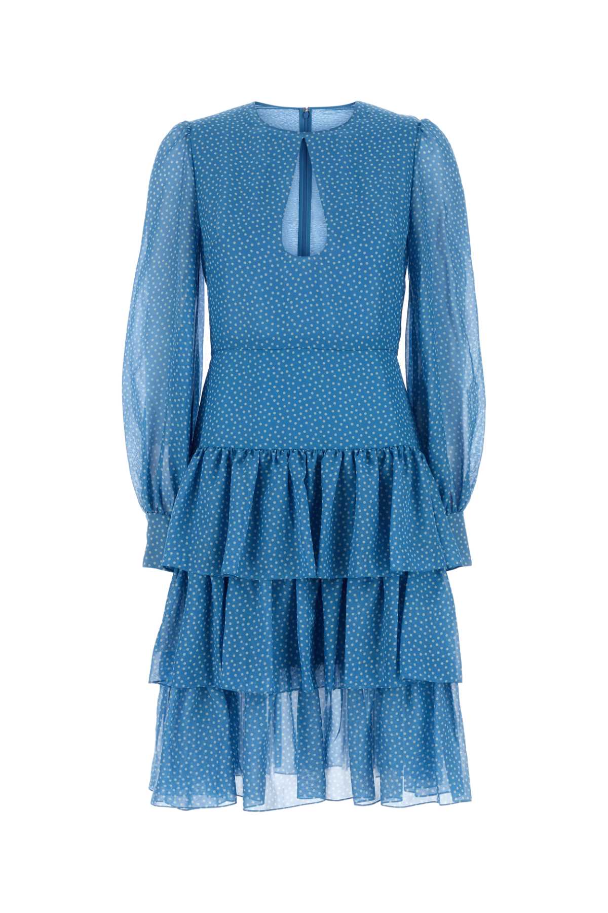 VALENTINO GARAVANI DRESS | PATTERN | LIGHT G For Women Exterior: 100% Silk Lining: 100% Silk